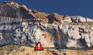Accident lors d'une approche au Cap Canaille Accident lors d'une approche au Cap Canaille