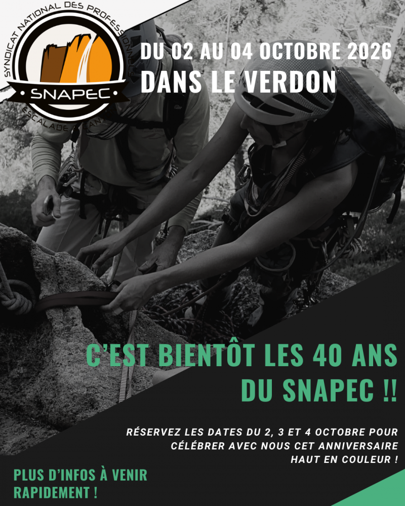 C�l�brons ensemble les 40 ans du SNAPEC !